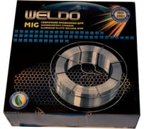 Проволока сварочная MIG AlMg-5 (ER5356) 1.0 мм, 2 кг, D200 WELDO X7600