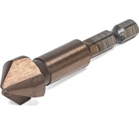 Зенкер конусный по металлу под М8 РОСОМАХА (16,5x60 мм; HSS-G P6M5K5) Экстрим КОБАЛЬТ 5 705508