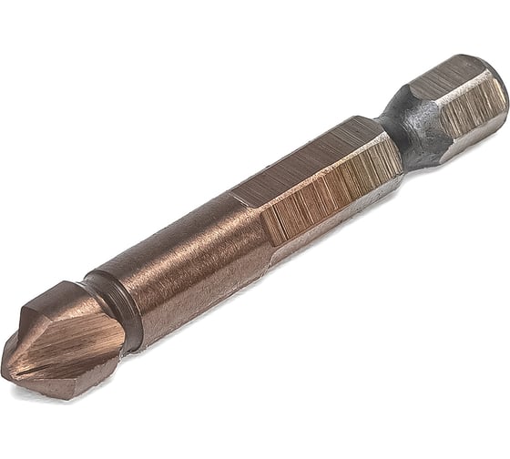 Зенкер конусный РОСОМАХА по металлу под М4 (8.3x50 мм; HSS-G P6M5K5) Extreme COBALT 5_ 705504 1