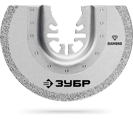 Полотно пильное ЗУБР Diamond UniLock 85x2.0 мм с алмазным зерном Р50 15554-85 1