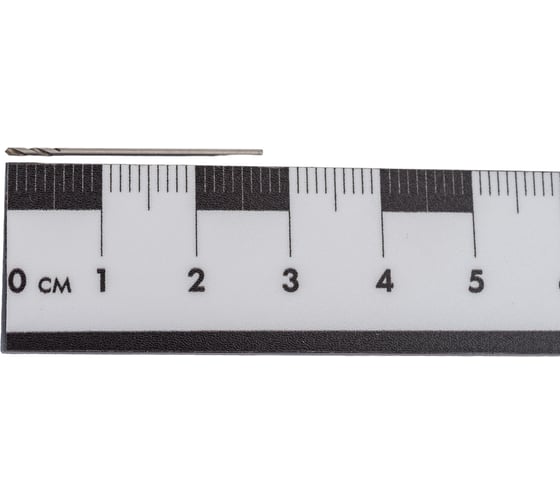 Сверло по металлу короткая серия цх (0.95x5.5x25 мм; Р6М5; А1; ГОСТ 4010-77) ИНСТУЛС 00001243721