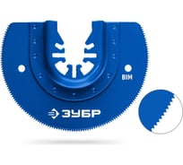 Полотно пильное ЗУБР Bim UniLock d 87 мм, 18TPI, универсальный чистый рез 15551-87
