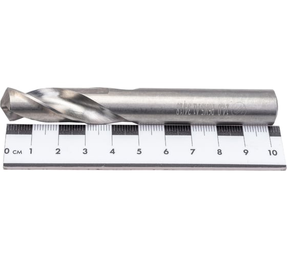 Сверло по металлу короткая серия цх (14.00x54x107 мм; Р6М5; А1; ГОСТ 4010-77) ИНСТУЛС 00001343251