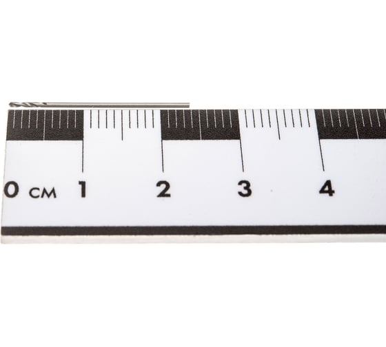 Сверло по металлу короткая серия цх (0.75x4.5x23 мм; Р6М5; А1; ГОСТ 4010-77) ИНСТУЛС 00001243717