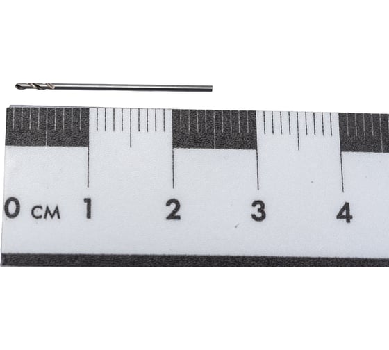 Сверло по металлу короткая серия цх (0.85x5х24 мм; Р6М5; А1; ГОСТ 4010-77) ИНСТУЛС 00001243719