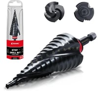 Кобальтовое ступенчатое сверло Ezarc, диаметр 4-32 мм, для металла, нержавеющей стали, дерева и пластика 80374322