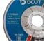 Круг зачистной 27 125х6х22 A30 R BF, 5 штук в упаковке DCUT DC12560 4