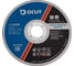 Круг отрезной DCUT бак. 41 125х1.6х22.23 A 30 R BF 2 кл 80м/с 25 штук в упаковке DC12516 2