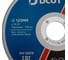 Круг отрезной DCUT бак. 41 125х1.6х22.23 A 30 R BF 2 кл 80м/с 25 штук в упаковке DC12516 4