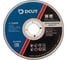 Круг отрезной 125х2.5х22.23 INOX t1-HPP, 25 штук в упаковке DCUT DC12525 2