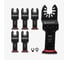 Биметаллическая насадка по дереву и пластику Ezarc для реноватора мультитула, полотно пильное, 5 шт 801619 1