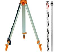 Комплект INSTRUMAX штатив алюминиевый геодезический TR-160+рейка нивелирная телескопическая TS-300 IM0210