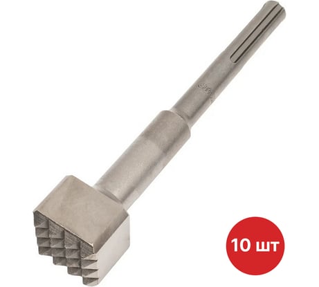 Бучарда SAMGRUPP SDS-max 45х45х240 16Z АРМАТА 10 шт SAMC-051452416-10