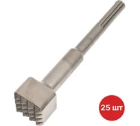 Бучарда SDS-max SAMGRUPP 45х45х240 25Z АРМАТА 10 шт SAMC-051452425-10