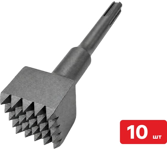 Бучарда SDS-max SAMGRUPP 45х45х240 25Z АРМАТА 10 шт SAMC-051452425-10