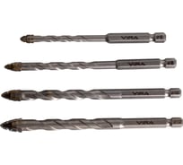 Набор сверл универсальных VIRA 6 мм 8 мм 10 мм 12 мм 550144