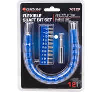 Биты в комплекте с гибким валом Forsage набор 12 предметов F-7012S(65970)