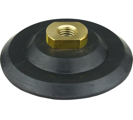 Тарелка опорная Diamond Industrial 100 мм М14 литая жесткая для АГШК (черепашки) с липучкой DIDN100SRH