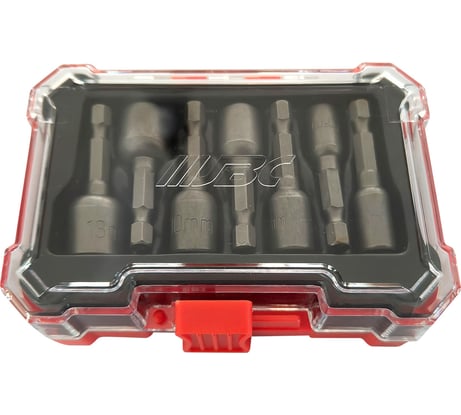 Головки-биты JBC набор 7 предметов, 1/4" JBC-HW-S9(63739)