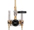 Газовый пост KRASS UNISET TWINFLOW AR/CO2 Аргон/Углекислый газ 4/0.35 МПа, 30/40 л/мин, вх. G3/8+ниппель 12 мм под приварку, вых. М16х1,5+ниппель 6/9 мм 2711010 1