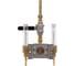 Газовый пост KRASS UNISET TWINFLOW AR/CO2 Аргон/Углекислый газ 4/0.35 МПа, 30/40 л/мин, вх. G3/8+ниппель 12 мм под приварку, вых. М16х1,5+ниппель 6/9 мм 2711010 3