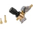 Газовый пост KRASS UNISET AR/CO2 Аргон/Углекислый газ 4/0.75 МПа, 30/40 л/мин, вх. G3/8+ниппель 12 мм под приварку, вых. М16х1,5+ниппель 6/9 мм 2711008PV 3