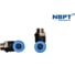 Фитинг пневматический NBPT PL 8-M10x1,5-G 2шт. арт. 89452 2