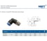 Фитинг пневматический NBPT PL 4-02-R 2шт. арт. 88578 2