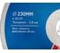 Круг отрезной 230х1.9х22.23 INOX DXP 25 штук в упаковке DCUT DC23019-DXP 4