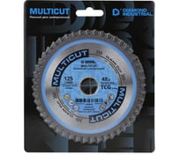 Диск пильный Diamond Industrial 125 х 22,23/20 мм Z=48 MultiCut DIDM125Z48