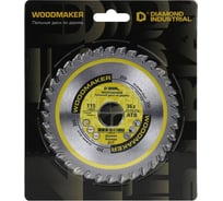 Диск пильный Diamond Industrial 115 х 22,23 мм Z36 WoodMaker DIDD115Z36