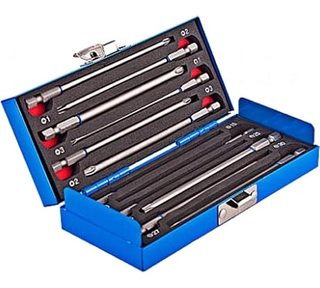 Набор бит 12 предметов (PH; PZ; TORX; 120 мм) "Эксперт" Зубр 26092-H12