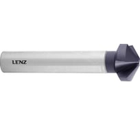 Зенковка 120 16,5 мм HSS-XE с покрытием трёхгранный хвостовик LENZ арт. LZSK-88165 F