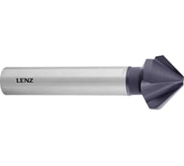 Зенковка LENZ 90, 19 мм, HSS-XE с покрытием, трёхгранный хвостовик, арт. LZSK-20190 F
