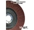 Круг лепестковый торцевой PREDA КЛТ P120 125 мм, 10 шт. KLT120 2