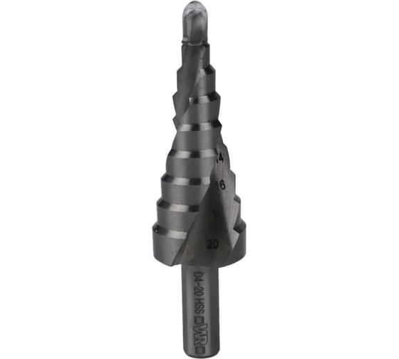 Профессиональное спиральное ступенчатое сверло HSS D4-20MM Wurth 1694453420092 1