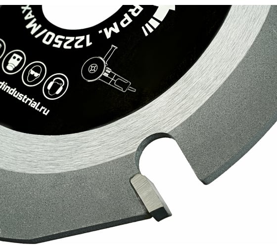 Диск пильный по дереву FastCutter 115х22.23 мм, 3T для УШМ Diamond Industrial DIDD115Z3