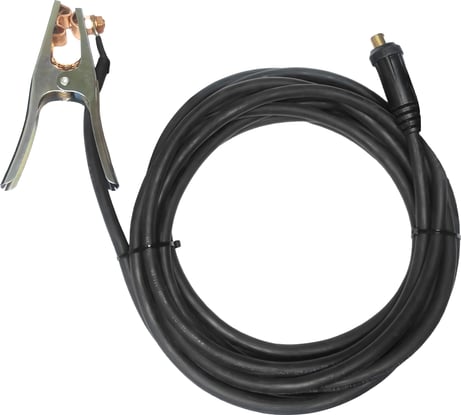 Комплект кабеля КГ25 мм с клеммой заземления 5 м вилка 35-50 Профессионал 813