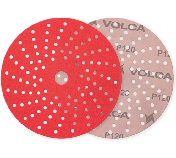 Диск VOLCA ONYX, MULTIHOLES, 150 мм, Р 120 (упак.50 шт) 72150150120 1