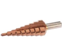 Сверло ступенчатое (4-20х75 мм; 8 мм; Р6М5) по металлу Зубр 29672-4-20-9