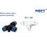 Фитинг пневматический NBPT PGT 10-12, 2 шт 803971 2