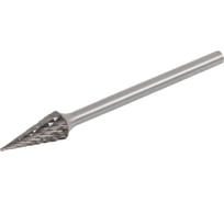 Борфреза твердосплавная коническая (6x13x3x50 мм; M061303; двойная насечка) Булава 002192