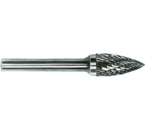 Борфреза тв.спл. сфероконическая с заостренным концом d12х25х6х65 CNIC Х-образн. насечка (G12 25Х06) 31139