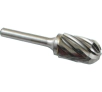 Борфреза твердосплавная сфероцилиндрическая C16 25С06 (16x25x6х65 мм; R=8 мм; спиральная крупная насечка) CNIC 58179