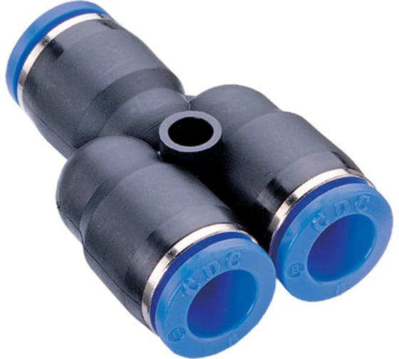 Фитинг Y-образный пластик 8 мм CDC Pneumatics PY 08N 1