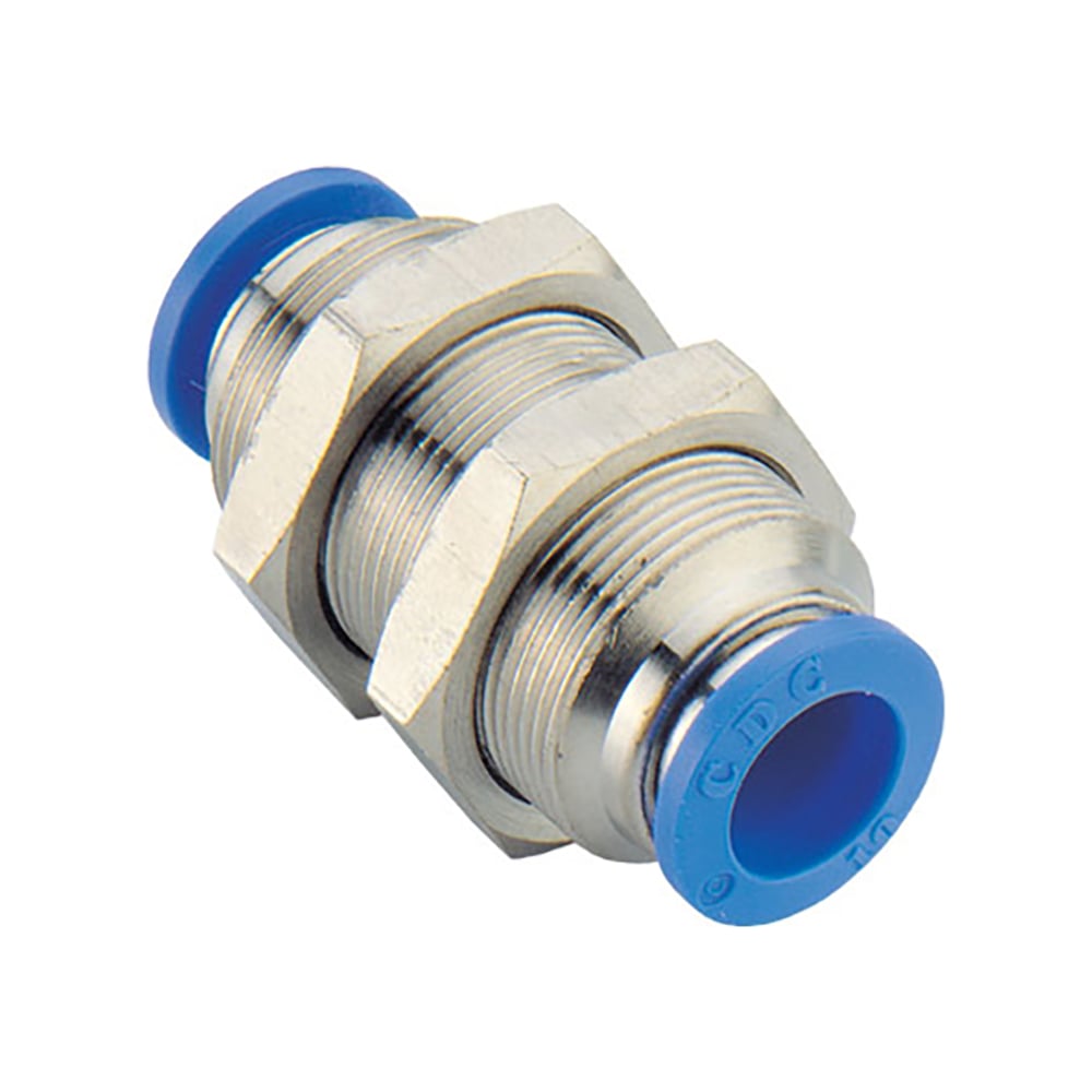 Цанговое проходное соединение 12 мм CDC Pneumatics PMM 12N - выгодная ...