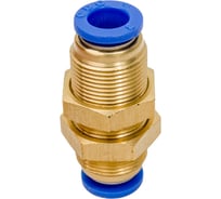 Цанговое проходное соединение 8 мм CDC Pneumatics PMM 08N