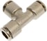 Фитинг Т-образн. латунь 8мм BUT0800 BUT 0800 CDC Pneumatics 4