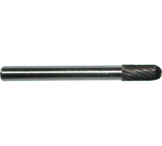 Борфреза твердосплавная сфероцилиндрическая C02 12М03 (2x12x3х30 мм; R=1 мм; спиральная насечка) CNIC 29707 1