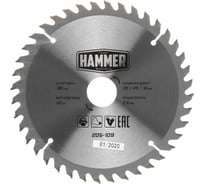 Диск пильный по дереву Flex CSB WD (185х40х30/20/16 мм) Hammer 30659 205-109